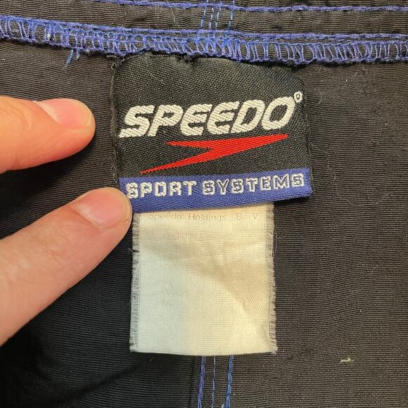 Vintage Speedo Board Shorts Mens 38 Swim Trunks Active Athleisure Retro 90s Y2K - Picture 5 of 12